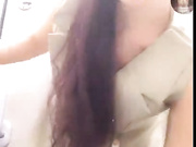 6 28日主播兰轩儿高铁厕所直播道具自慰 被官方发现就义了