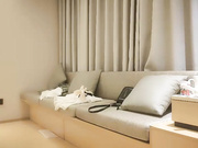 甜美长腿妹返场性感开档黑丝舌吻摸奶口交舔屌