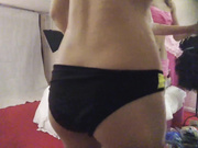 精品推薦 名門夜宴內衣模特張熤鑫斑斑拍攝現場試換內衣被拍攝 雪白肌膚堅挺美乳絕對誘惑 1080P高清