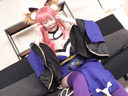 [COSX-067] フォロワー30万人間近！最強111cmの敏感Mカップ良妻狐コスでむっつりなYちゃんに生中出し！ - 1of5