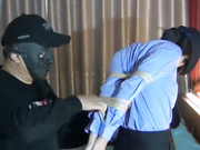 國產劇情演繹之高顏值富婆女同穿著情趣制服裝玩SM捆綁調教 床上按摩棒插穴呻吟浪叫不斷 720P原版高清