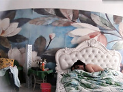 主題酒店荷花房拍攝到的某公司銷售經理眼鏡男與漂亮銷售員妹子偷情私會 幹的有點猛貌似還內射 叫床聲誘人 露臉高清