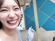 [HMN-679] 横浜约会后户外接吻缠绵 顺势进入情人旅馆射精一次还想再来 无剪辑性交内射两次及颜射 【破解】 - 1of5