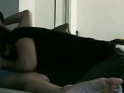 边听动感音乐边享受漂亮纹身女友的吹箫后入猛插