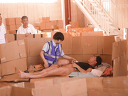 START-460 【性処理救助】避難生活で正義感あふれる災害レスキュー隊員が救助の一環として、集団中出しを受け入れるまでの1か月間 柴崎はる - 4of5