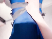 【真实乱伦原创】网调了三个月的叔叔家表妹，商场里扣她的逼，酒店里换制服绑起来操