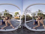 Hot Lesbian Sex With Lexi Belle and Jenna Sativa in Virtual Reality