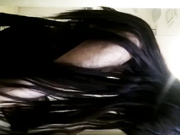 美若天仙的黑丝高跟TS瑶瑶和小帅哥在酒店卫生间