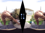 BaDoink VR College Step Sister Fucked Outside POV