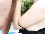 白嫩系美少女苏晴和大鸡巴网友玉米地啪啪2穿着黑丝干出白浆