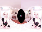 VRHUSH Ash Hollywood masturbates in POV VR