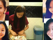 会展中心偷拍两个嘘嘘换内衣的模特,白皙的大奶子和微张的无毛馒头鲍着实诱人，肯定不少人操过