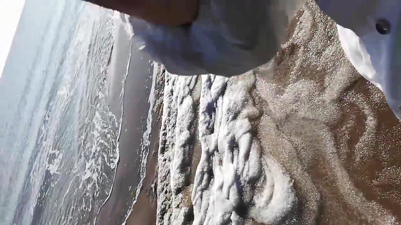 小伙约离异寂寞少妇姐姐，海边沙滩上后入啪啪啪,谢了不少,最后还吃干净不浪费