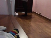 身材超美的TS人妖momo约炮女网友，开门吓到一跳 你为什下面长着个鸡巴，我先下去缓缓再上来..最后还是被上了