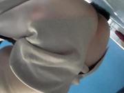 最新云上会超清系列  颜值超高的美少妇小屁屁被丁字裤勒的紧紧的