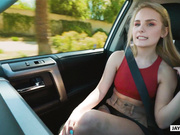 JAY'S POV-年轻性感的棕发娜塔莉骑士展示史诗级的骑屌技术