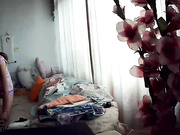 【稀缺資源】最新居家攝像頭破解拍攝到的小夫妻日常過性生活 看得誘惑十足 720P高清原版