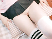 双马尾短裙棉袜顶级卡哇伊萝莉嫩妹美臀后入