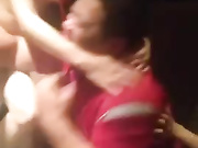 國內某夜總會瘋狂場面