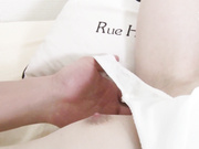 [HSM-051] おち○ぽBINBIN連続メスイキ美女ニューハーフ弘前のどかAVデビュー。感じすぎちゃう色白柔肌と天然おっぱい、そして美ペニクリ美尻。 - 1of5