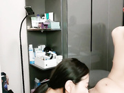 170CM御姐中场休息也不闲着假屌按摩器伺候